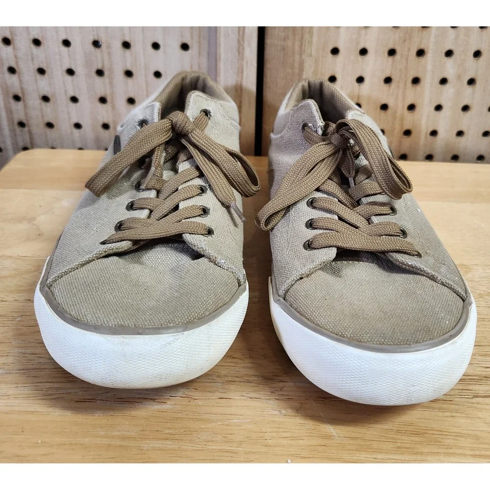 Lugz men's brown size 12 skater‎ shoes MREGELWHC-2910 Excellent Tan Casual Work